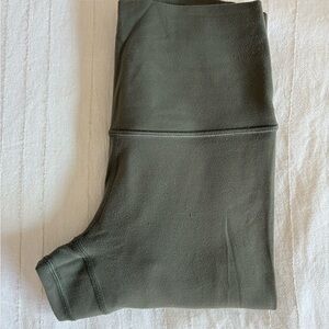 lululemon athletica Olive Green Leggings